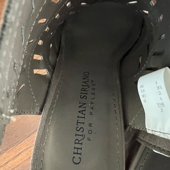 Christian Siriano heels size 6 taupe - Picture 5 of 8